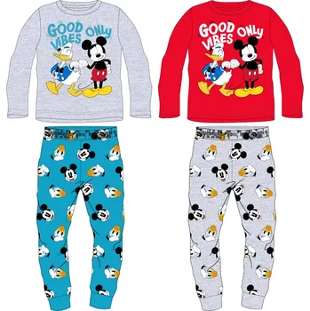 Chlapecké pyžamo Mickey Mouse - licence Chlapecké pyžamo - Mickey Mouse 5204B007, červená / šedá Barva: Červená, Velikost: 98