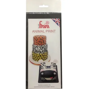 Forma na pečení Vypichovač zebra, žirafa a leopard FMM