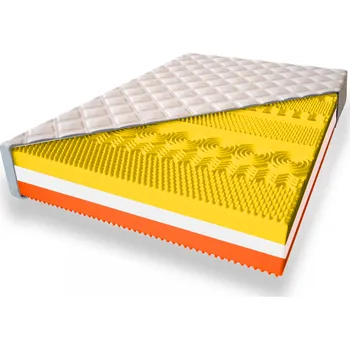 Matrace Eureka Masáž Relax Premium 25 cm 140 x 200 Bílá sendvičové Standardni