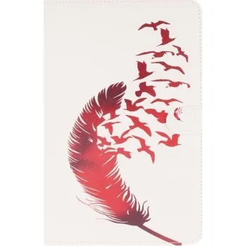 Pouzdro na tablet Standy pouzdro na tablet iPad mini 4 - ptačí peříčko