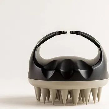 Masážní přístroj Luxusní masážní kartáč na vlasy - Černá šedá