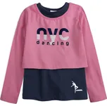 Dívčí top CANGURO NYC růžový Velikost: 110