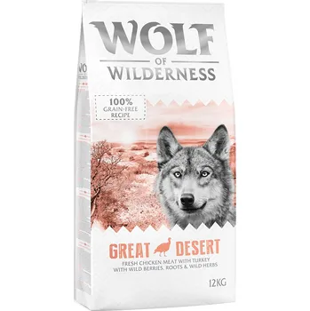 Pro psa 12kg Wolf of Wilderness Adult "Great Desert" Turkey