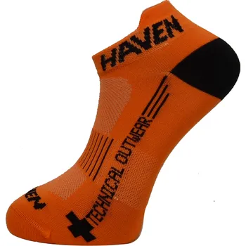 Pánské termo ponožky Ponožky HAVEN SNAKE Silver NEO orange/black 2 páry