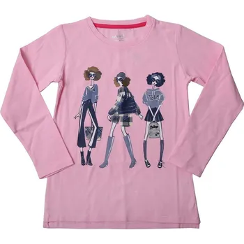 Dívčí tričko Dívčí triko Wolf S2342 vel. 116 růžové