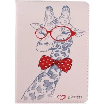 Pouzdro na tablet Bildi PU kožené zapínací pouzdro na iPad Pro 9.7 - žirafa