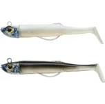 CAPERLAN Měkká nástraha na mořský rybolov shad texan Ancho 120 12 g Černý hřbet / bílý hřbet