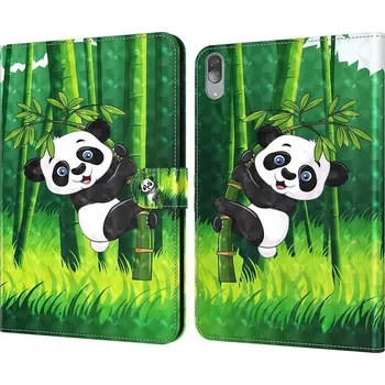 Příslušenství pro tablet Patte zavírací pouzdro na Lenovo Tab P11 Pro - panda na bambusu