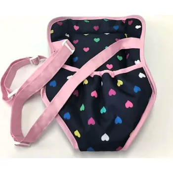 Doplněk pro panenku ToyToyToy Přenosná taška klokanka pro panenky Soft 809 Heart