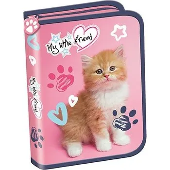 Penál PENÁL JEDNOPATROVÝ My Little Friend - kočka