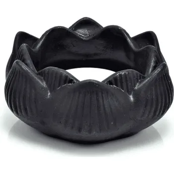 Svícen Milujeme Kameny Šungit - lotos - svícen 348621