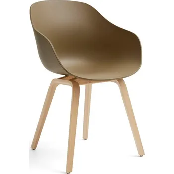 Jídelní židle HAY Židle AAC 222 Lacquered Oak Veneer, clay