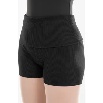 Dámské kraťasy DOMYOS Taneční šortky 14-15 LET ČERNÁ