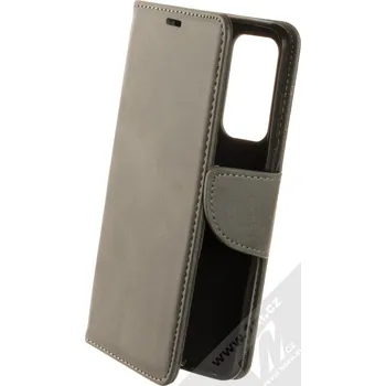 Pouzdro na mobilní telefon 1Mcz Porter Book flipové pouzdro pro Huawei P40 šedá (grey)