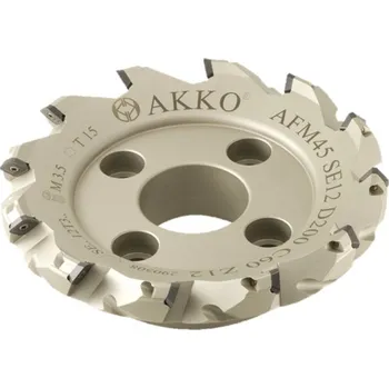 Příslušenství k frézce AKKO Fréza nástrčná 45° AFM45L-SE12-D050-A22-Z04-H ( levé provedení ) M.06.02.04.22