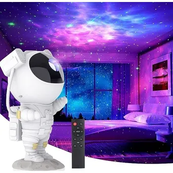 Projektor Kosmonaut - otočný světelný projektor vesmíru