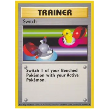 Sběratelská karetní hra Pokémon BS 095/102 Switch - Base Set Stav: Excellent
