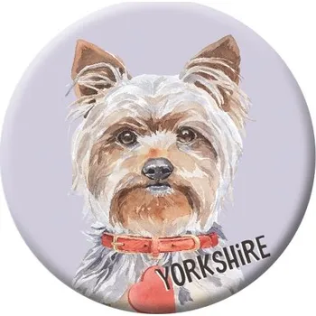 Button (placka) se špendlíkem 44 mm - Yorkshire