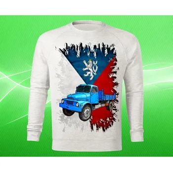 Pánská mikina mikina s potiskem PRAGA S5T