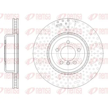 Brzdový kotouč Brzdový kotouč REMSA 61651.10
