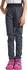 Dívčí kalhoty Unuo Sporty dětské softshellové kalhoty s fleecem pružné tmavě šedé