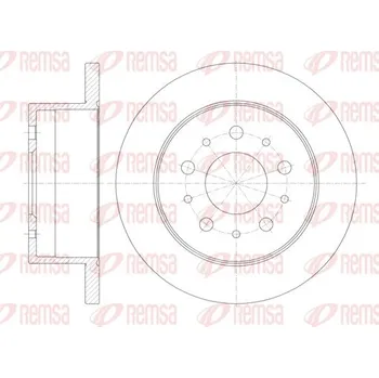 Brzdový kotouč Brzdový kotouč REMSA 61120.00