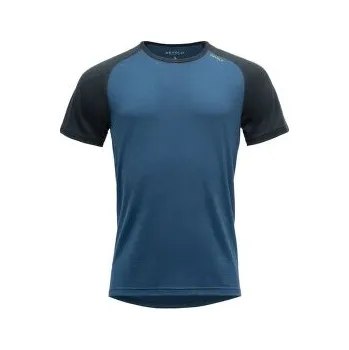 Devold Jakta Merino 200 T-Shirt Men 422E FLOOD/INK modrá L