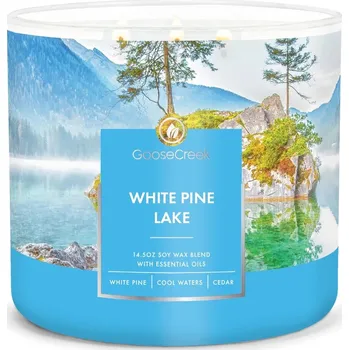Svíčka Goose Creek Candle svíčka White Pine Lake, 411 g