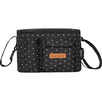 Přebalovací taška MXM Brašna na kočárek - Černá, hvězdy