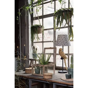 Květináč Závěsný květináč z mořské trávy - Ø 24*18/75 cm