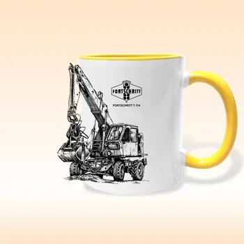 Hrnek - FORTSCHRITT T 174 Barva: Žlutá