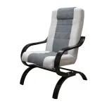 FALCO Křeslo Juno kombinace šedá