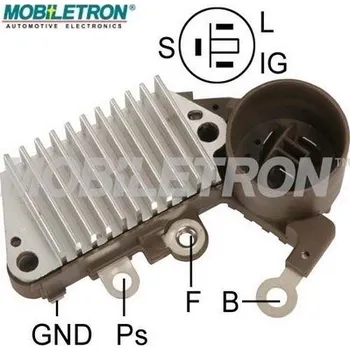 Alternátor Regulátor generátoru, 2770010080, MOBILETRON, VR-H2005-23A