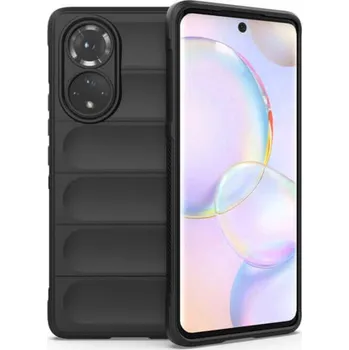 Pouzdro na mobilní telefon Protiskluzový silikonový ochranný kryt pro Honor 90 5G - černý