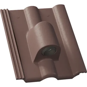 Střešní krytina Střešní taška hadicových prostupů KM BETA betonová krytina Beta - ELEGANT hnědá