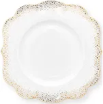 Pip Studio talíř Royal Winter White 23,5 cm