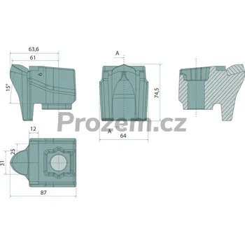 Kladivo ENDURANCE CARBIDE Nástrojové kladivo F08 pro TMC Cancela, STD09434201