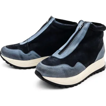 Dámská zimní obuv Dámská kotníková obuv 6125-00007 CHACAL modrá Barva: Modrá, Velikost: 39