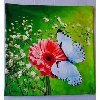 Povlak na dekorativní polštářek Fotonávlek, povlak na polštářek Květ motýl