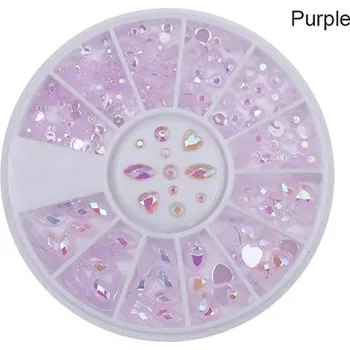 Kamínky v karuselu - Opál Purple - 230 ks