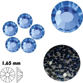 Kamínky Swarovski - Safír 1,65mm - 30 ks