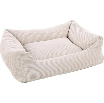 Pelíšek pro psa Pelech FLAMINGO Velluto obdélníkový béžový 100x80x25cm