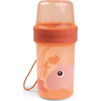 Svačinový box To go 2-cestná nádoba na svačinu L - ozzo - papaya Done by deer