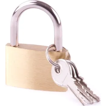 Visací zámek Zámek visací mosazný 30mm