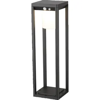 Nástěnné svítidlo Zahradní osvětlení Tesla LED zahradní solární světlo TS201, 50 cm, až 300 lumenů, 3000 K, PIR, IP44