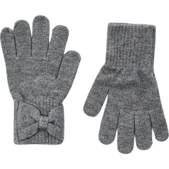 Rukavice MAYORAL dívčí rukavice mašlička šedá vel. 104 cm