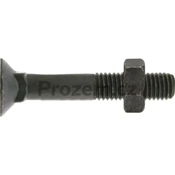 Šroub Sada šroubů pluhu 25 ks 8.8, DIN 608, M12x70 mm pro Industriehof, Kotte, Niemeyer, Saphir