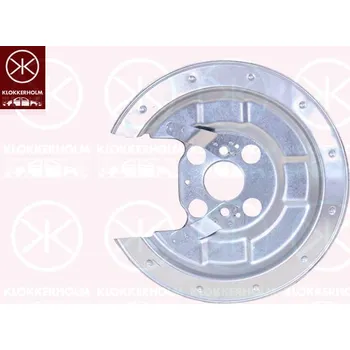 Brzdový kotouč Ochranný plech proti rozstřikování, brzdový kotouč KLOKKERHOLM 2939870