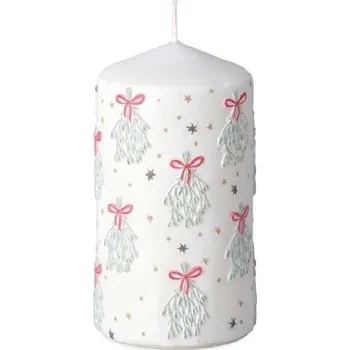 Svíčka válec 60 x 110mm - Mistletoe Magic