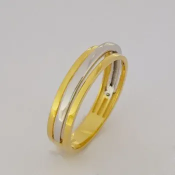 Prsten Zlatý prsten z kombinovaného zlata